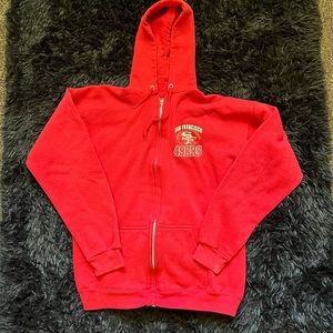 Vintage 70s 49ers Zip Up